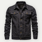 Denim truckerjacka för herrar