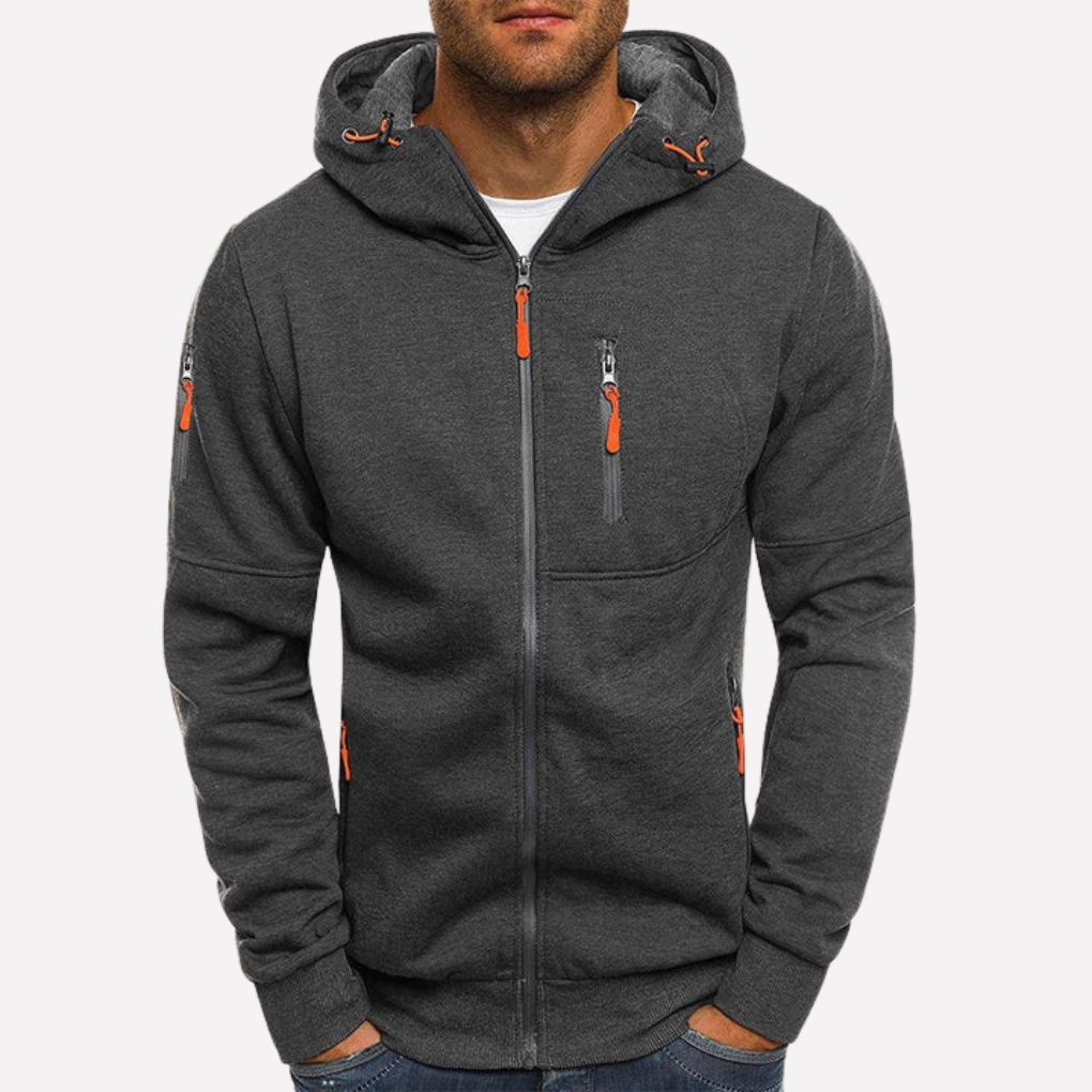 Trendig huvtröja i sweatshirt-stil