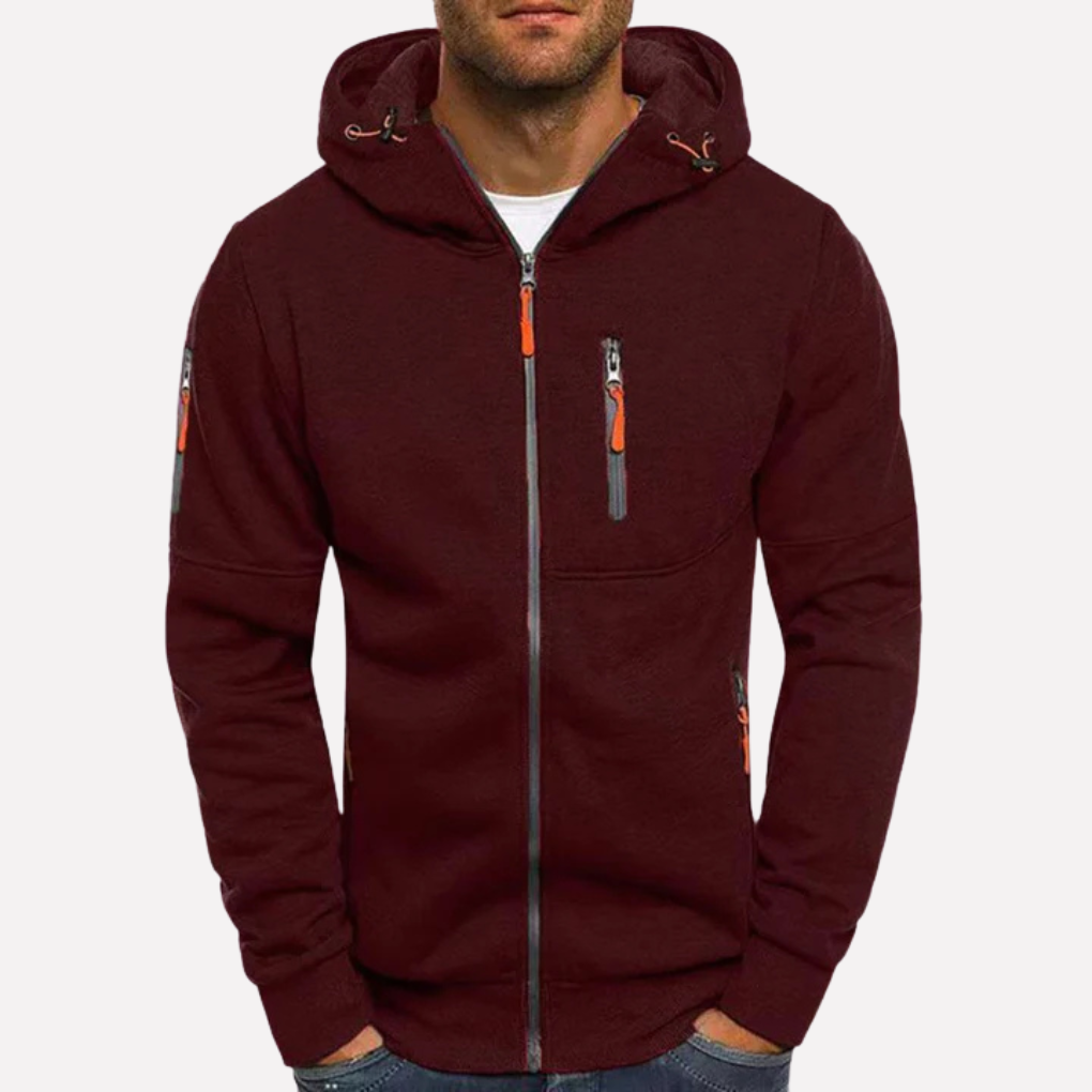 Trendig huvtröja i sweatshirt-stil