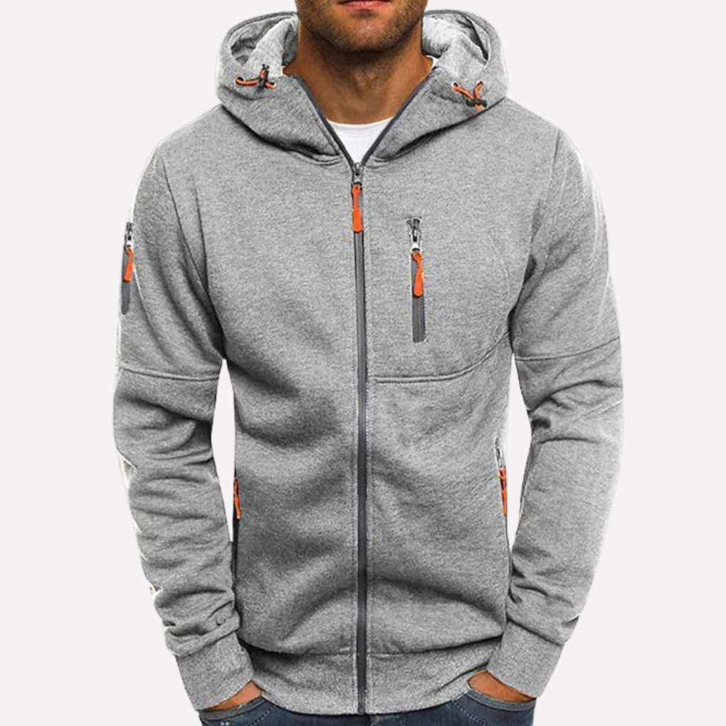 Trendig huvtröja i sweatshirt-stil