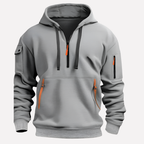 Hoodie för herr med reglerbar luva