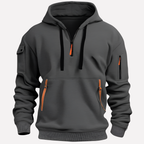 Hoodie för herr med reglerbar luva