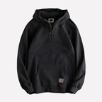 Halvzip Hoodie för herr